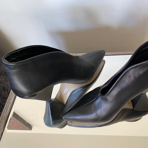 Leather Ankle Boots - Picture 1 of 4